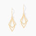 Boucles D'Oreilles Pendantes Menes Or Jaune - Pendantes Femme | Marc Orian