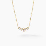 Collier Antigonus Or Jaune Diamant Synth&eacute;tique - Colliers avec pierres Femme | Marc Orian