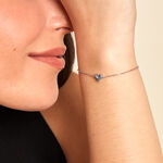 Bracelet Kelvyn Argent Blanc Oxyde De Zirconium - Bracelets fantaisie Femme | Marc Orian