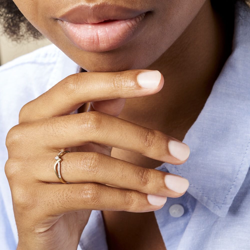 Bague Orianna Or Jaune Diamant - Bagues pierres précieuses Femme | Marc Orian