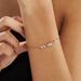 Bracelet Wanda Argent Rose Oxyde De Zirconium - Bracelets chaînes Femme | Marc Orian
