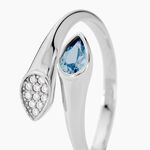 Bague Duchesse Argent Blanc Oxyde De Zirconium - Bijoux fantaisie Femme | Marc Orian