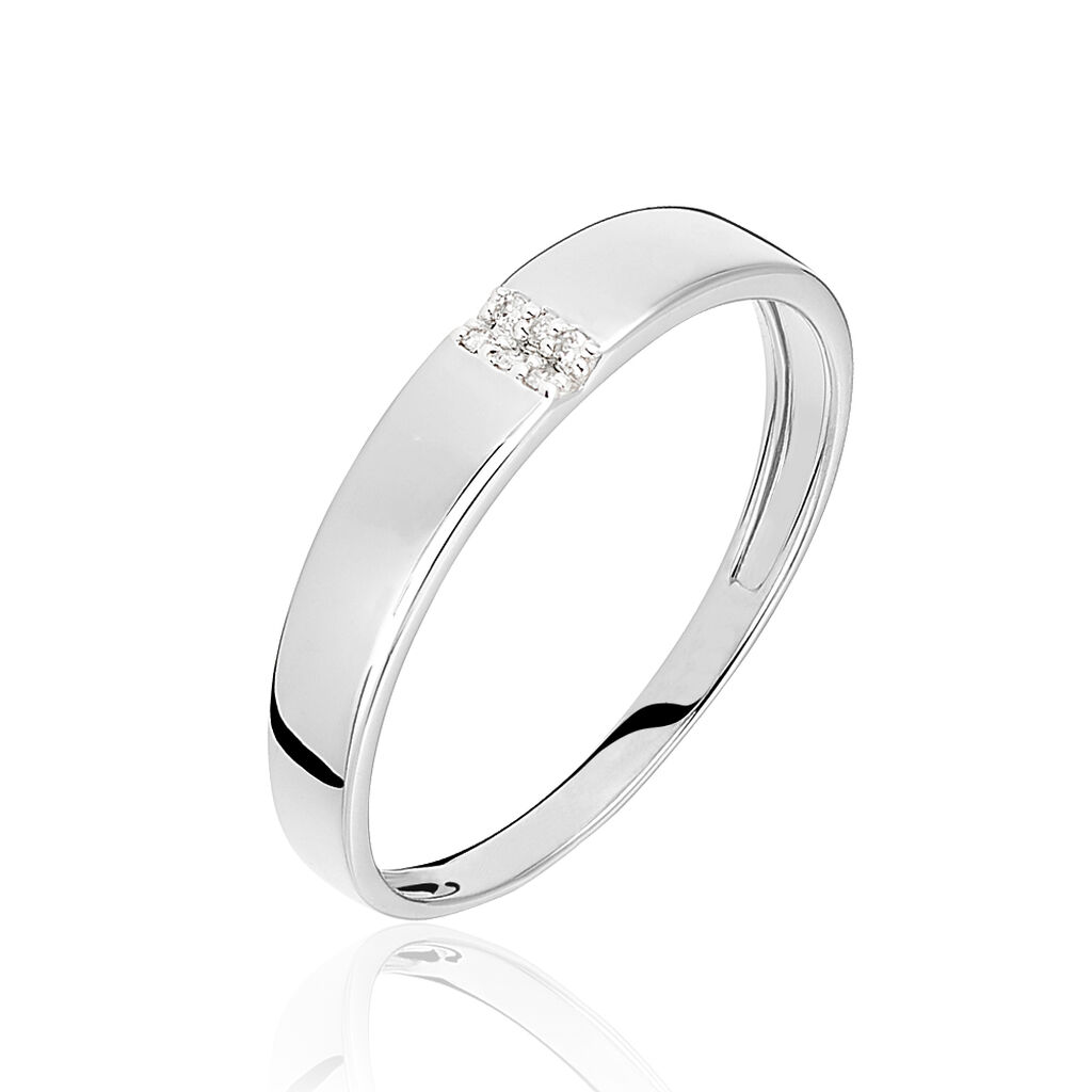 Bague Soha Or Blanc Diamant - Bagues Femme | Marc Orian