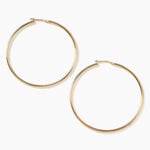 Cr&eacute;oles Verania Argent Dor&eacute; A L'Or 750/1000 - Cr&eacute;oles Femme | Marc Orian