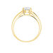 Bague Solitaire Or Jaune Oxyde De Zirconium - Solitaires Femme | Marc Orian