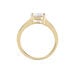 Bague Solitaire Zoura Plaqué Or Jaune Oxyde De Zirconium - Bijoux fantaisie Femme | Marc Orian