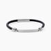 Bracelet Acier Blanc Gaspard - Bracelets cuir Homme | Marc Orian