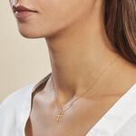 Pendentif Basilissa Croix De Vie Or Jaune - Pendentifs Famille | Marc Orian