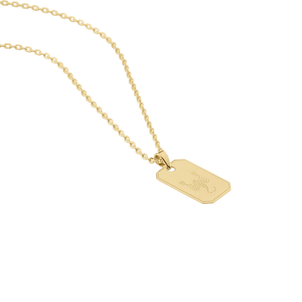 Collier Plaqu&eacute; Or Quintien - Colliers ete Homme | Marc Orian