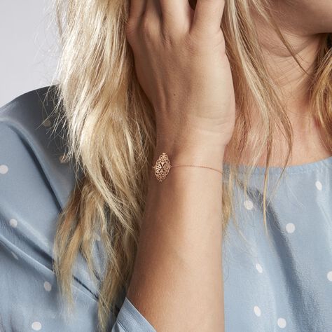 Bracelet Agadir Or Rose - Bracelets chaînes Femme | Marc Orian