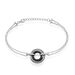Bracelet Ina Argent Blanc Céramique Et Oxyde De Zirconium - Bracelets chaînes Femme | Marc Orian