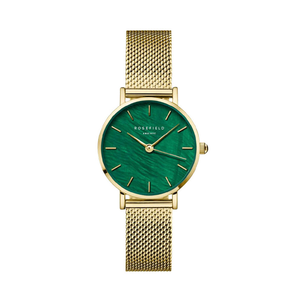 Montre Rosefield Small Edit Vert - Montres &eacute;tanches Femme | Marc Orian