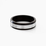 Bague Christell Acier Blanc - Bijoux fantaisie Homme | Marc Orian
