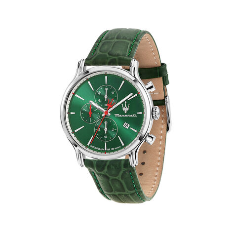 Montre Maserati Epoca Slim Vert - Montres chronographes Homme | Marc Orian