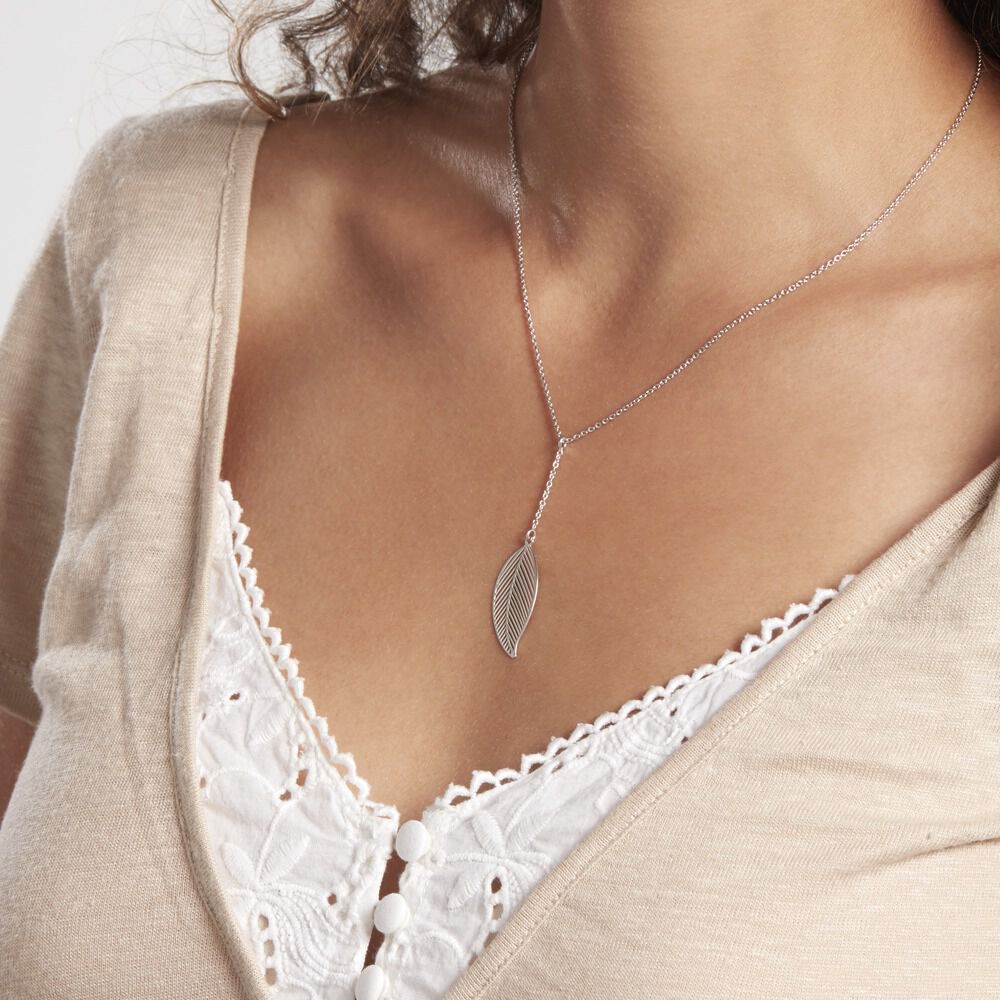 Collier Fanni Argent Blanc - Colliers ete Femme | Marc Orian