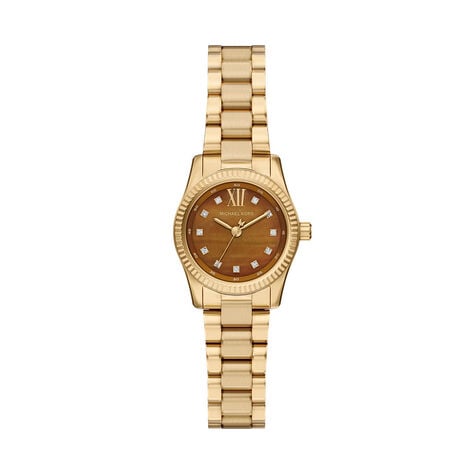 Montre Michael Kors Petite Lexington Marron - Montres &eacute;tanches Femme | Marc Orian