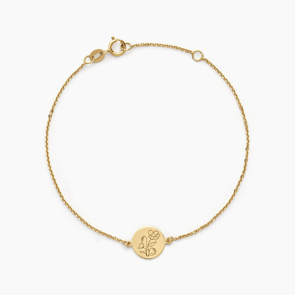 Bracelet Celestyna Or Jaune - Bracelets Medailles Femme | Marc Orian