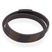 Bracelet Jourdan Chicago Cuir Noir Et Marron - Bracelets cuir Homme | Marc Orian