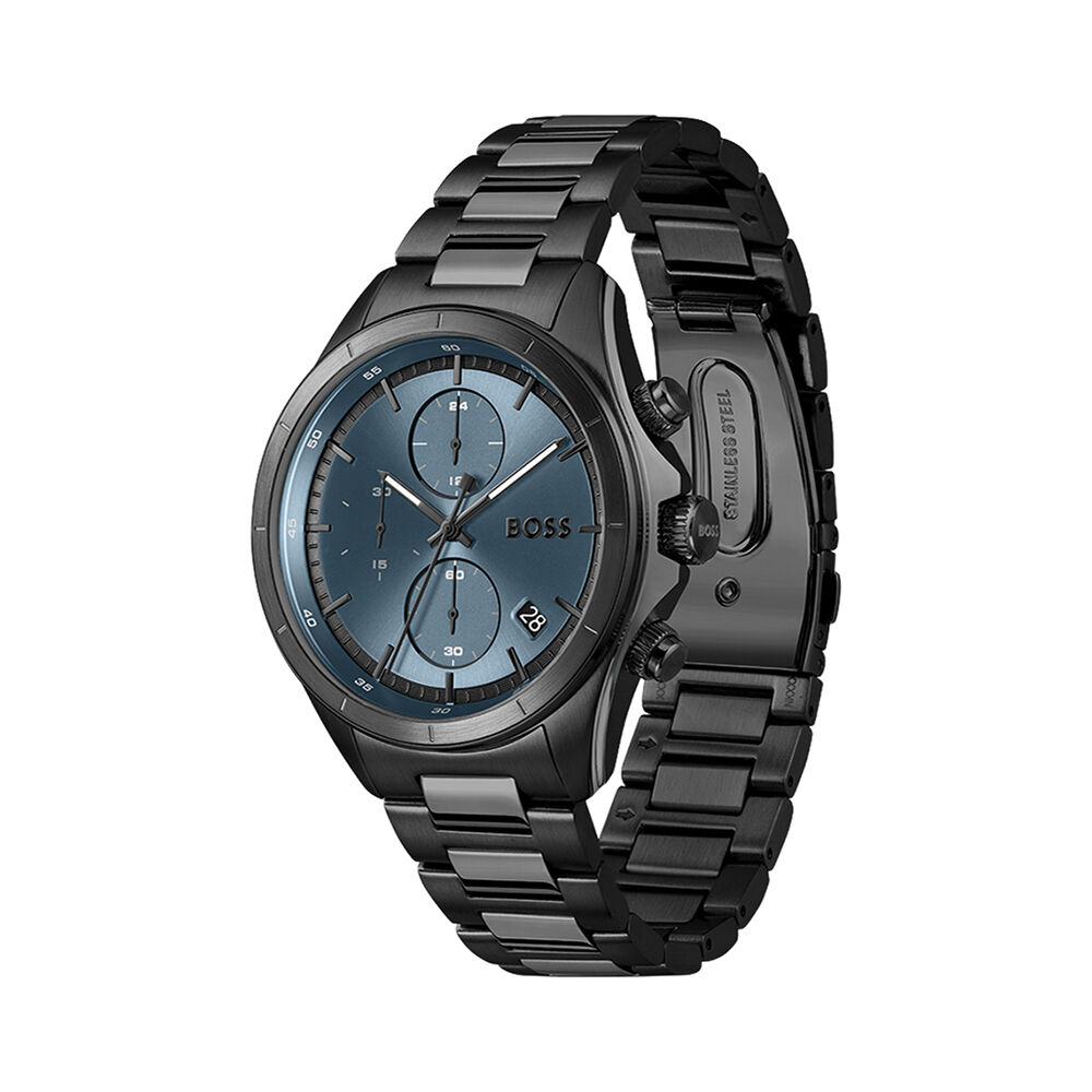 Montre Hugo Boss Bosslatic Bleu - Montres &eacute;tanches Homme | Marc Orian