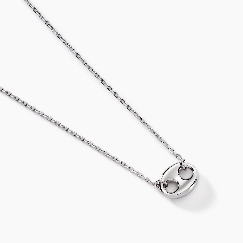 Collier Viana Argent Blanc - Colliers fantaisie Femme | Marc Orian