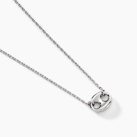 Collier Viana Argent Blanc - Colliers fantaisie Femme | Marc Orian