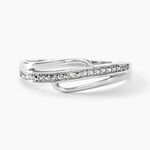 Bague Solena Or Blanc Diamant - Parures de mariage Femme | Marc Orian