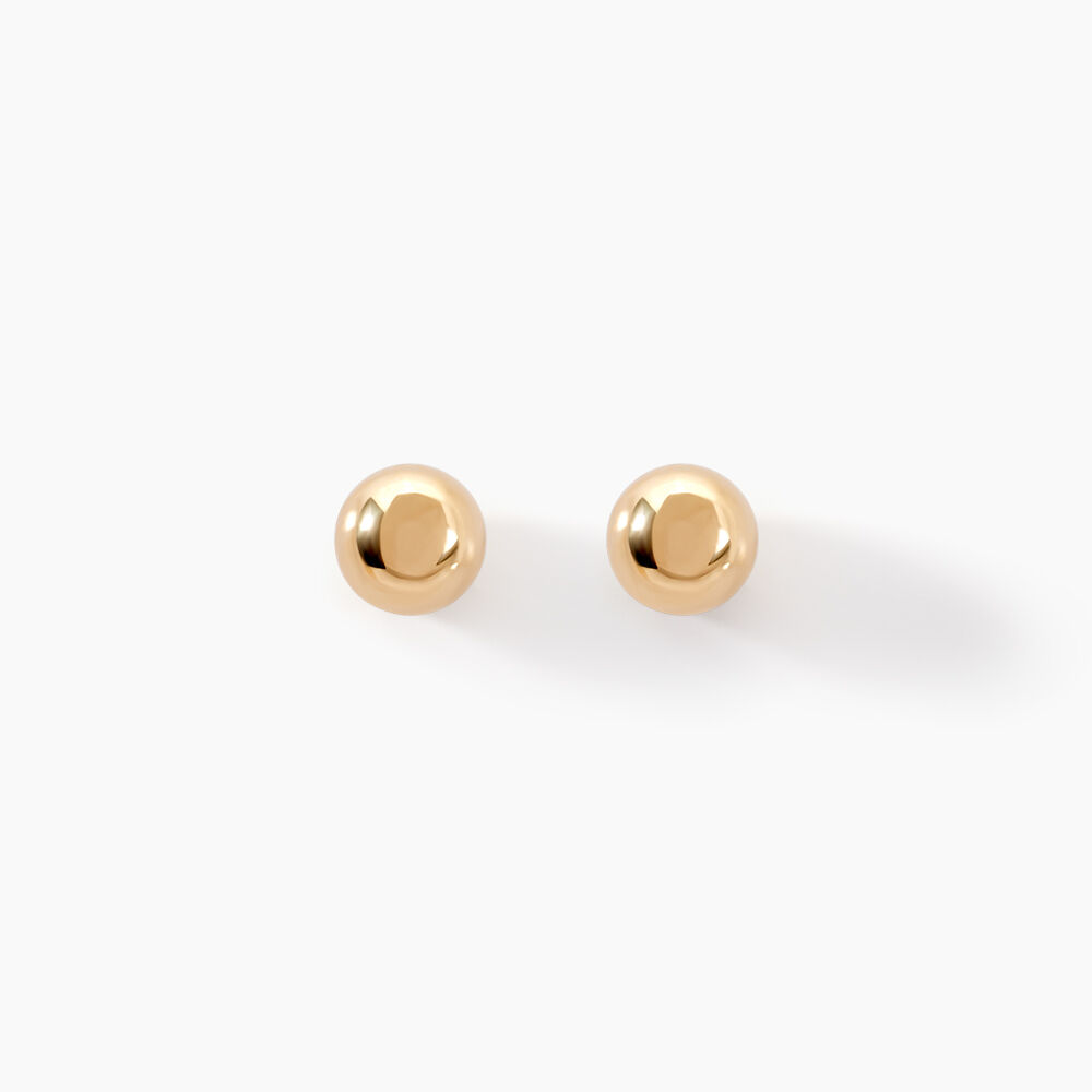 Boucles D'oreilles Puces Fidelia Or Jaune - Puces Famille | Marc Orian