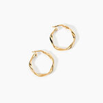 Cr&eacute;oles Falbala Or Jaune - Cr&eacute;oles Femme | Marc Orian