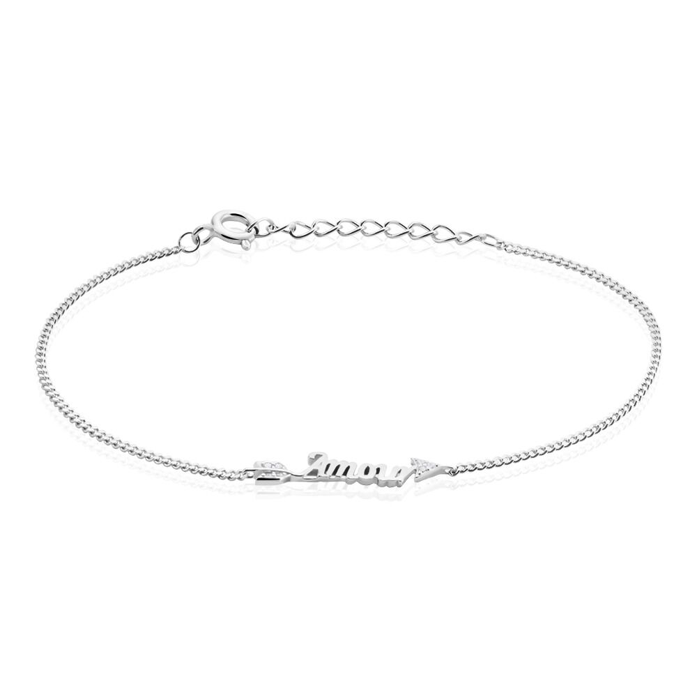 Bracelet Argent Ronky Oxydes De Zirconium - Bracelets fantaisie Femme | Marc Orian
