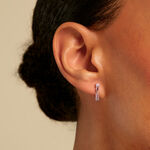 Boucles D'Oreilles Pendantes Dion Argent Blanc Oxyde De Zirconium - Pendantes Femme | Marc Orian