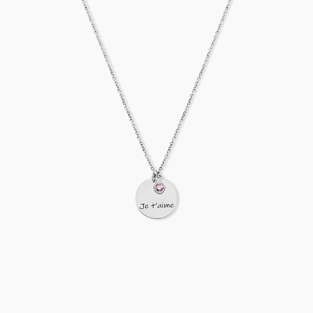 Collier Argent Blanc Vroon - Colliers fantaisie Femme | Marc Orian