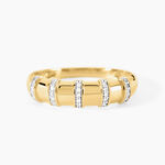 Bague Cyneburga Or Jaune Diamant - Bagues pierres pr&eacute;cieuses Femme | Marc Orian