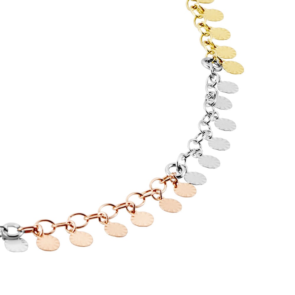 Collier Argent Tricolore Bop - Colliers fantaisie Femme | Marc Orian