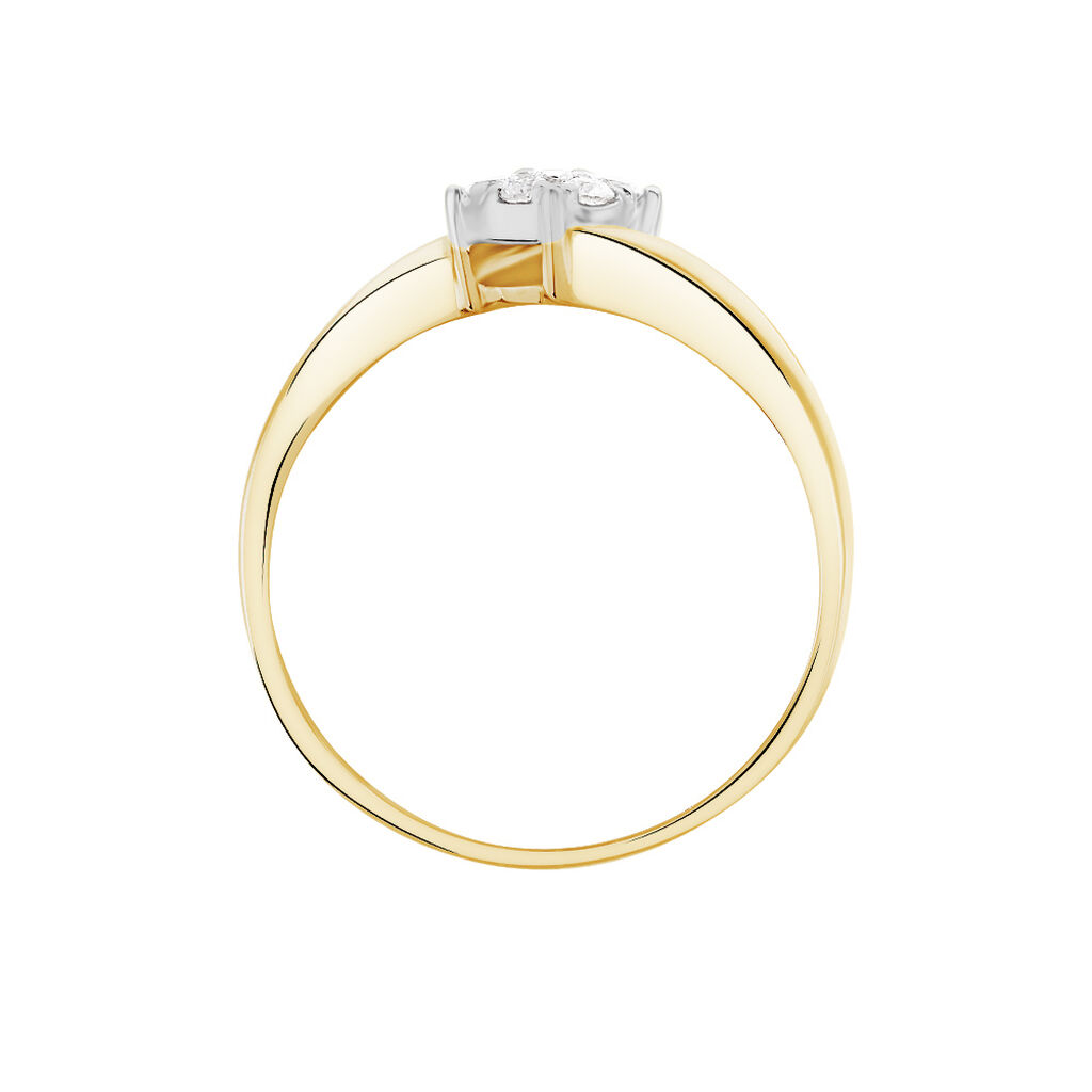 Bague Solitaire Lysia Or Jaune Diamant - Bagues Solitaire Femme | Marc Orian