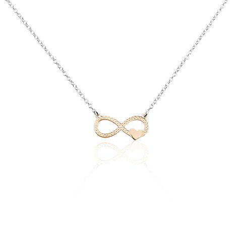 Collier Argent Bicolore Vikenti - Colliers Femme | Marc Orian