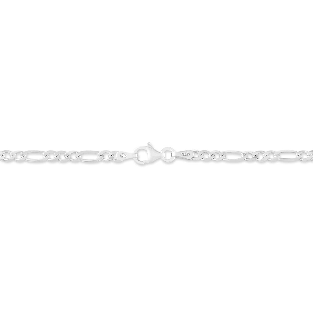 Chaîne Vivian Maille Alternee 1/3 Argent Blanc - Chaines Homme | Marc Orian