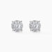 Boucles D'oreilles Puces Artemis Or Blanc Diamant - Boucles d'oreilles mariage Femme | Marc Orian
