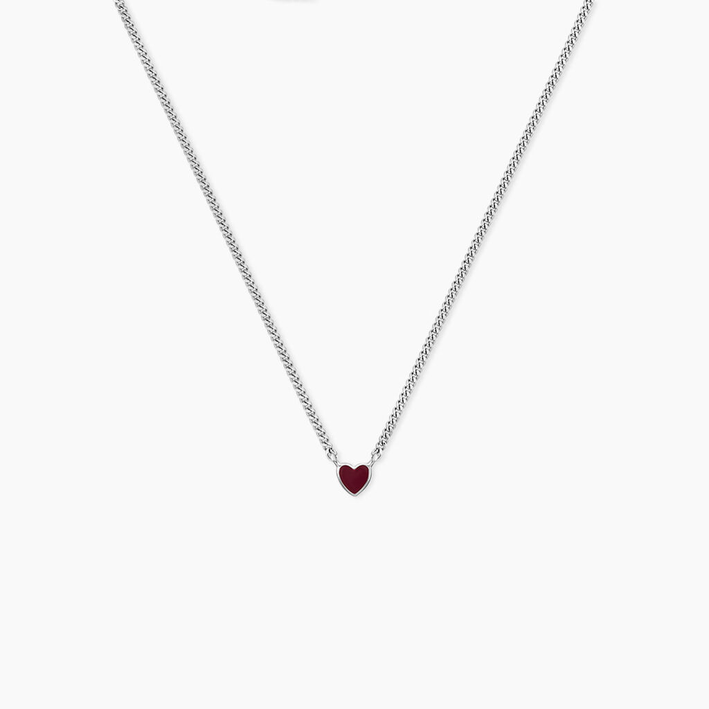 Collier Griotte Argent Blanc - Colliers fantaisie Femme | Marc Orian