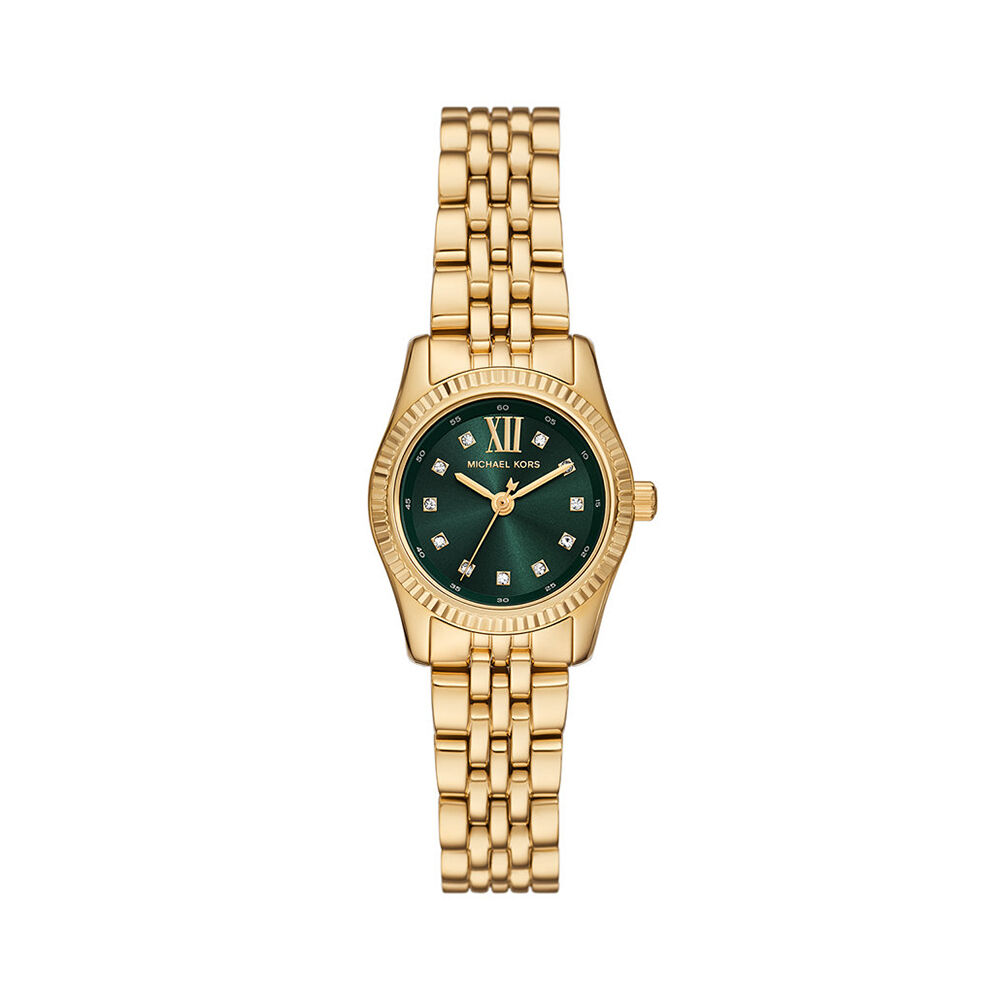 Montre Michael Kors Petite Lexington Vert - Montres &eacute;tanches Femme | Marc Orian