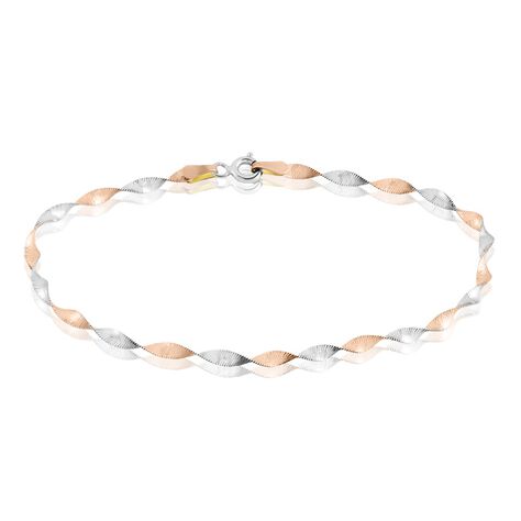 Bracelet Izar Torsadee Or Bicolore - Bracelets cha&icirc;nes Femme | Marc Orian