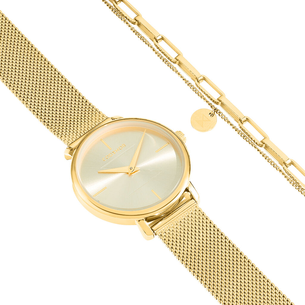 Coffret De Montre Codhor Amele Doré - Montres étanches Femme | Marc Orian