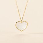 Collier Josine Or Jaune Nacre - Colliers avec pierres Femme | Marc Orian