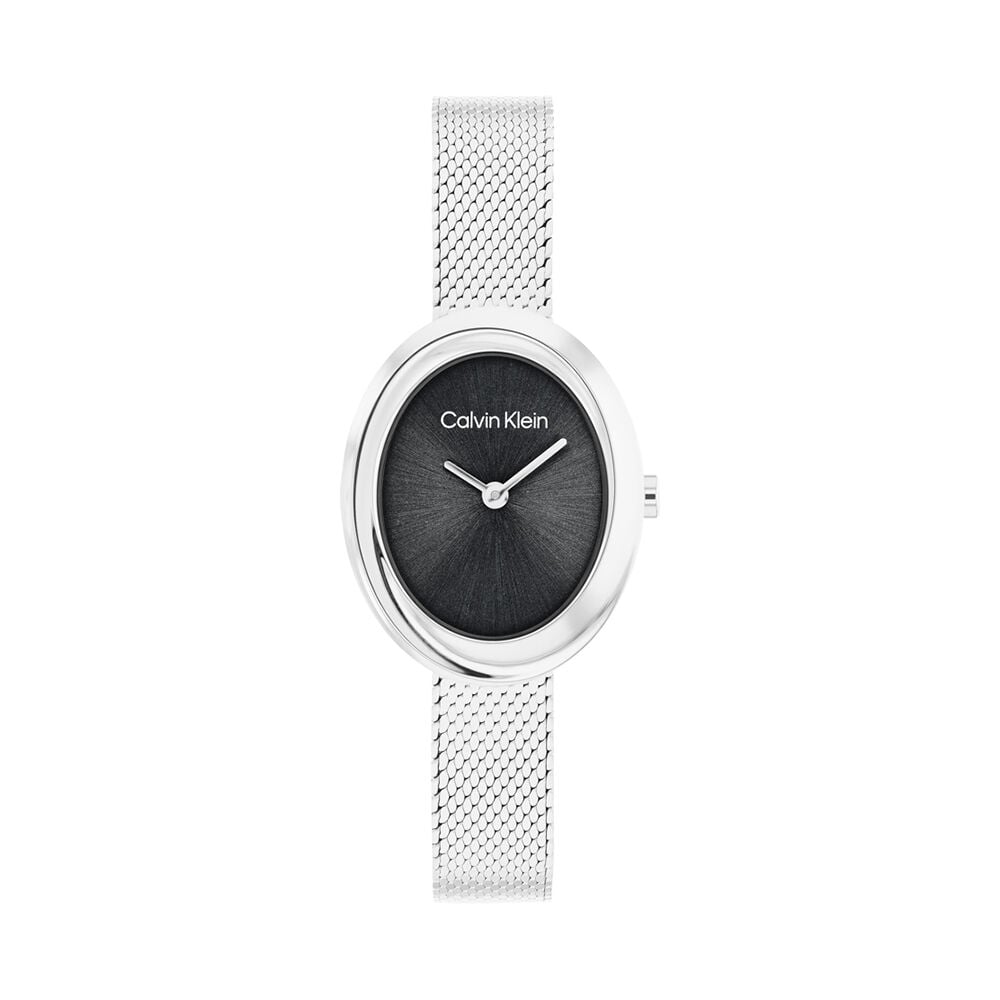 Montre Calvin Klein Twisted Bezel 24 Noir - Montres &eacute;tanches Femme | Marc Orian