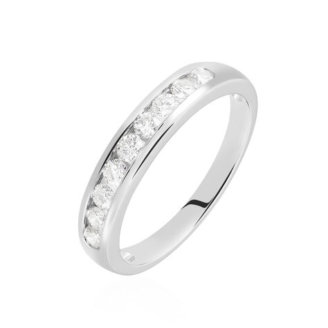 Alliance Giulia Or Blanc Diamant - Alliances duo Femme | Marc Orian