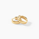 Cr&eacute;oles Terezia Argent Dor&eacute; A L'Or 750/1000 - Cr&eacute;oles Femme | Marc Orian