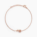 Bracelet Edenia Argent Rose Oxyde De Zirconium - Bracelets fantaisie Femme | Marc Orian