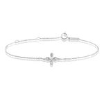 Bracelet Nostra Argent Blanc Oxyde De Zirconium - Bracelets fantaisie Femme | Marc Orian
