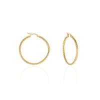 Créoles Acier Doré Pascau