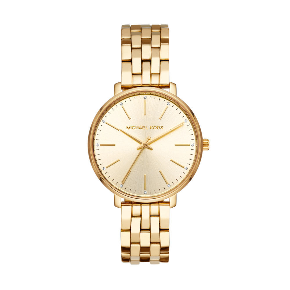 Montre mk shop homme or