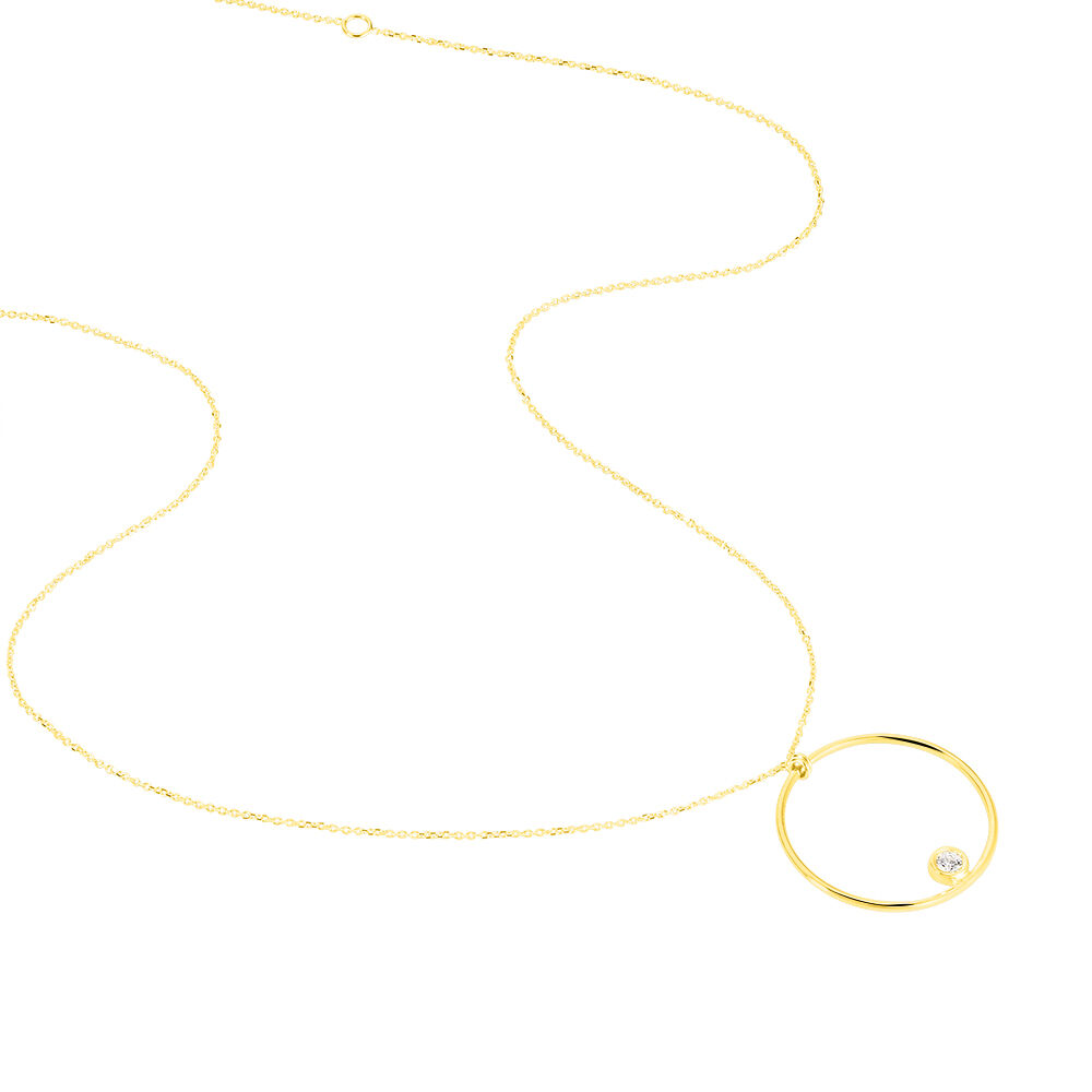 Collier Kimly Or Jaune Oxyde De Zirconium - Colliers avec pierres Femme | Marc Orian